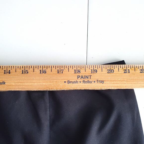 Lane Bryant Black Faux Wrap Skirt 22 Pencil Career Classic Tailored Corporate - Picture 9 of 12